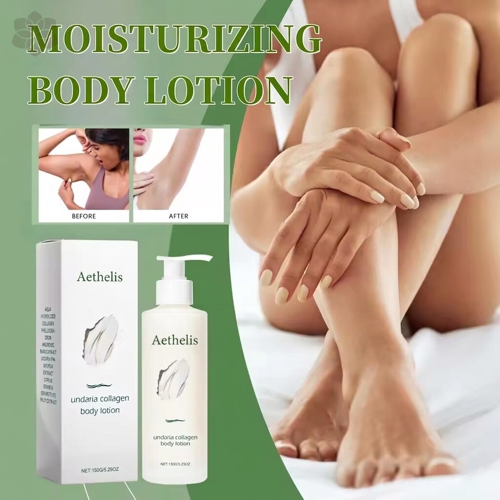 Undaria Collagen Body Lotion – Botanical Seaweed & Hydrolyzed Collagen Moisturizer
