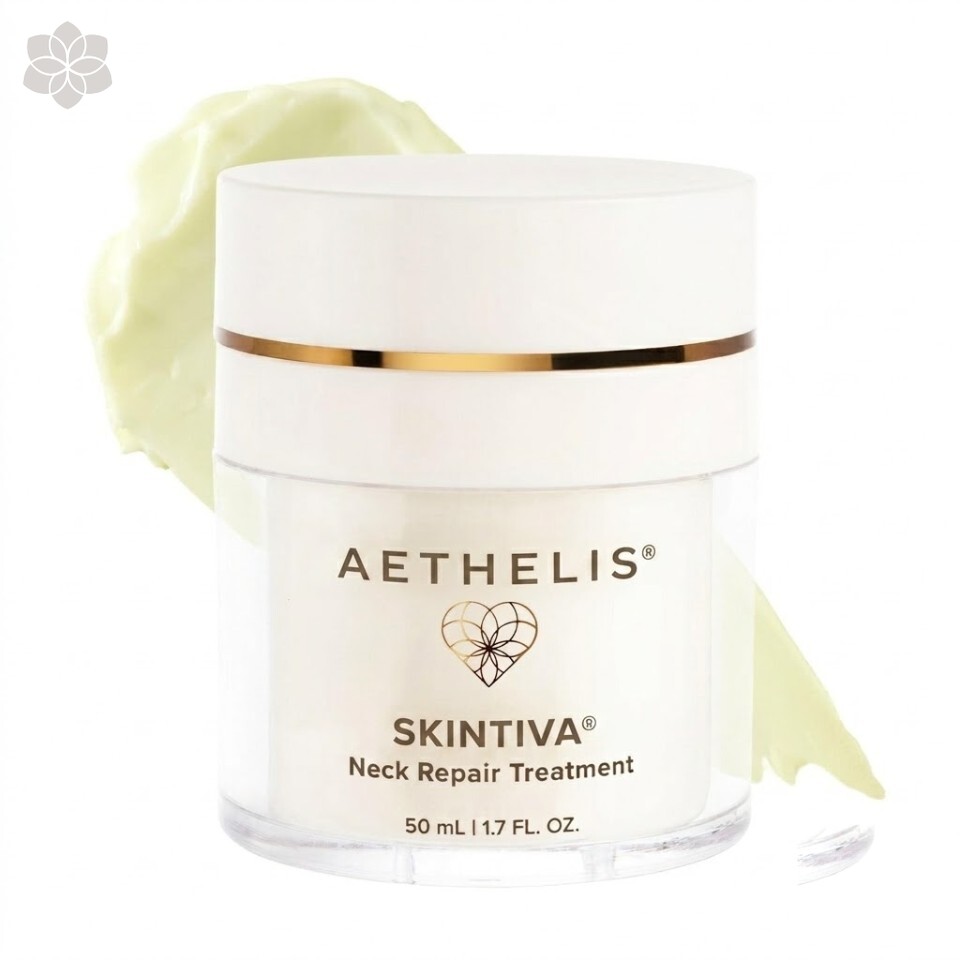 Advanced Retinol Neck Treatment – Firming Anti-Aging Cream with Peptides, Squalane & Shea Butter for Crepey Skin