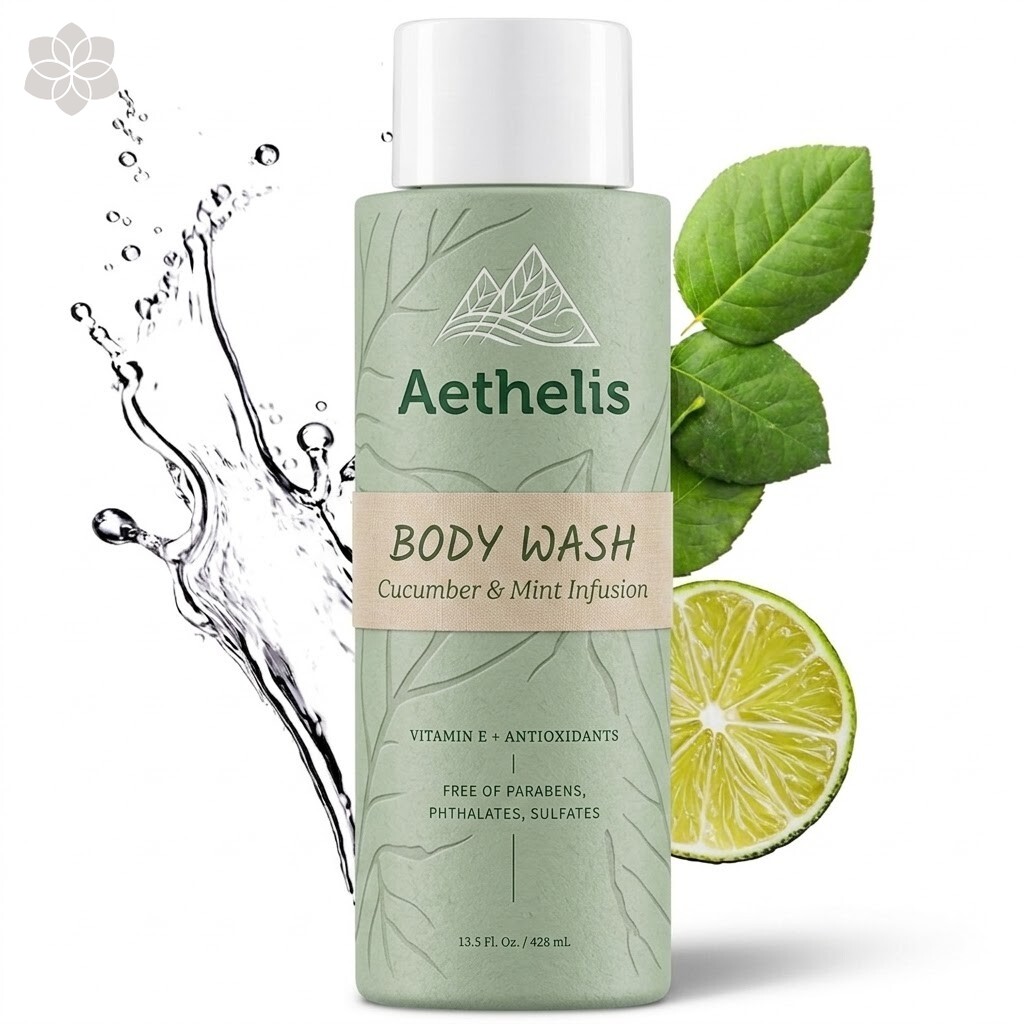 Body & Face Wash – Fresh Ocean Splash Cleanser with Vitamin E, Aloe & Antioxidants